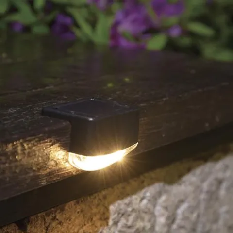 Buy Patriot Lighting® Solar Integrated Led Rail Landscape Light – 4 Pack
