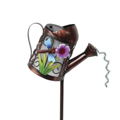Buy Patriot Lighting® Solar Integrated Led Watering Can Landscape Light – Assorted