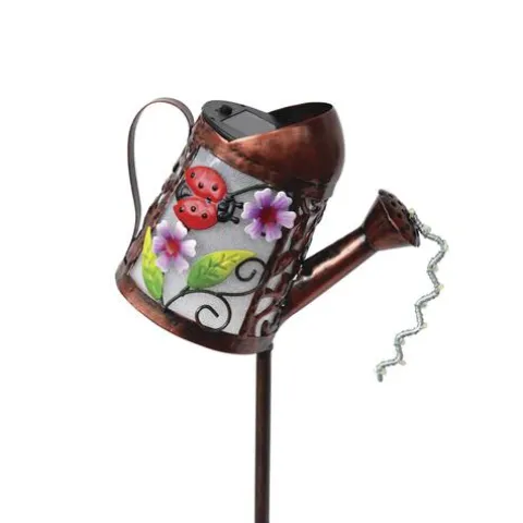 Buy Patriot Lighting® Solar Integrated Led Watering Can Landscape Light – Assorted