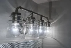 Buy Patriot Lighting® Toledo Satin Nickel 3 Light Vanity Light