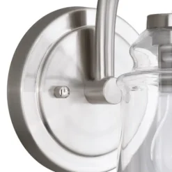 Buy Patriot Lighting® Toledo Satin Nickel 1 Light Vanity Light