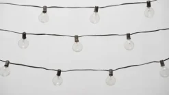 Cheap Patriot Lighting® 19′ 9-3/4″ 24-Light Globe Bulb String Light