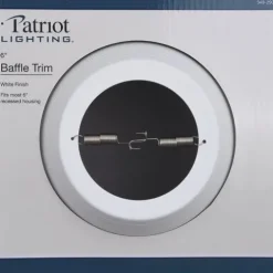Cheap Patriot Lighting® 6″ Baffle Trim