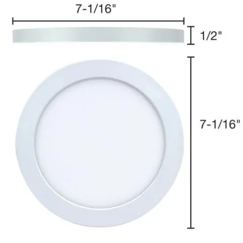 Cheap Patriot Lighting® 7″ Round Ultra-Thin Downlight – 2 Pack