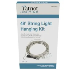 Cheap Patriot Lighting® 48′ String Light Hanging Kit