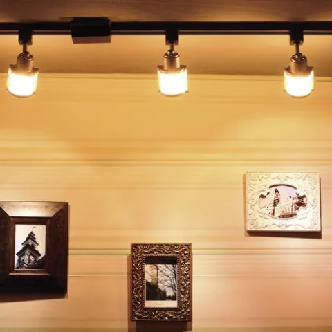 Cheap Patriot Lighting® Almora 3-Light Black & Silver Halogen Track Lighting Set