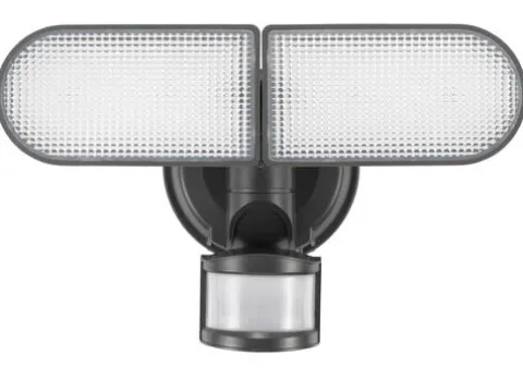 Cheap Patriot Lighting® Bronze Led Dual Head Solar Motion Sensor Outdoor Security Flood Light