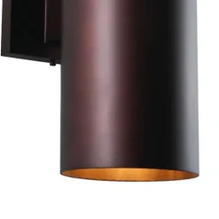 Cheap Patriot Lighting® Chiasso Bronze 2-Light Outdoor Wall Light
