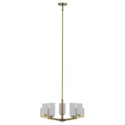 Cheap Patriot Lighting® Citrine Gold 5-Light Chandelier