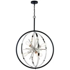 Cheap Patriot Lighting® Estelle Matte Black Pendant