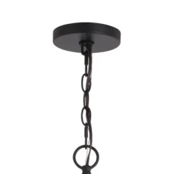 Cheap Patriot Lighting® Estelle Matte Black Pendant