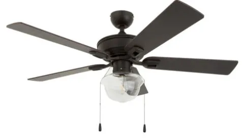 Cheap Patriot Lighting™ Hyattsville 52″ Bronze Indoor/Outdoor Led Ceiling Fan