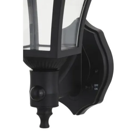 Cheap Patriot Lighting® Jaymes Black Led Motion Sensor Outdoor Wall Light