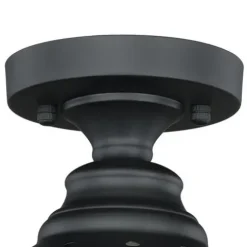 Cheap Patriot Lighting® Keenan Oil Rubbed Bronze 1 Light Semi-Flush Mount Ceiling Light