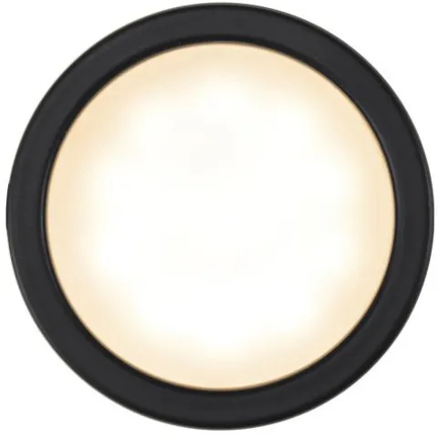Cheap Patriot Lighting® Led Black Metal Plug-In Under Cabinet Puck Light