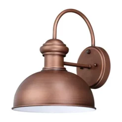 Cheap Patriot Lighting® Lincoln Brushed Copper Outdoor Wall Light