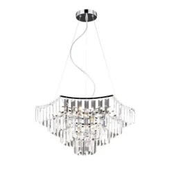 Cheap Patriot Lighting® Lucida Chrome 8-Light Pendant