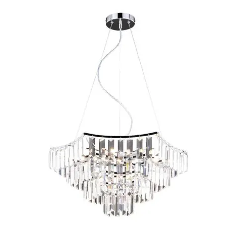 Cheap Patriot Lighting® Lucida Chrome 8-Light Pendant
