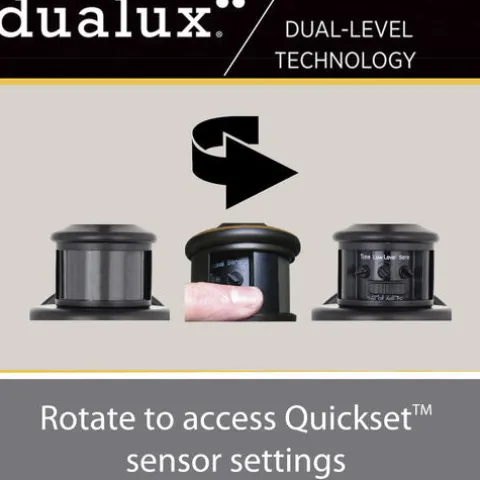 Cheap Patriot Lighting® Merrick Oil-Rubbed Bronze Outdoor Motion Sensor Security Wall Light