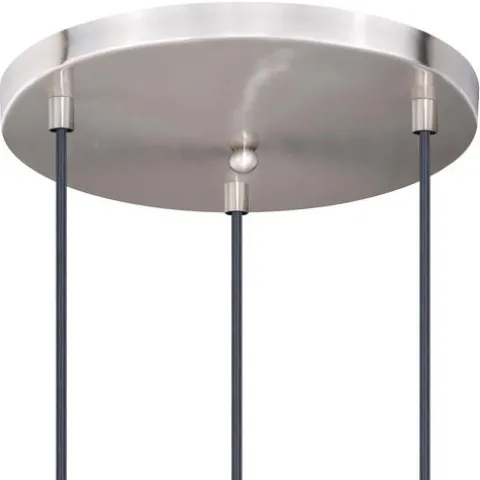 Cheap Patriot Lighting® Millie Satin Nickel 3 Light Mini Pendants