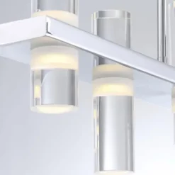 Cheap Patriot Lighting® Netto Chrome Integrated Led Island Light