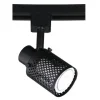 Cheap Patriot Lighting® Niles 1-Light Black Led Track Lighting Head