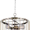 Cheap Patriot Lighting® Paz Gold 3-Light Pendant