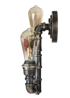 Cheap Patriot Lighting® Pippa Weathered Bronze 2-Light Vanity Light