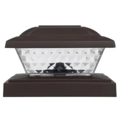 Cheap Patriot Lighting® Solar Led Melody Bronze Post Cap Landscape Light 4-Pack
