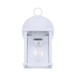 Cheap Patriot Lighting® Torean White Outdoor Wall Light