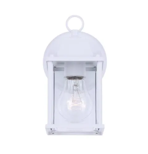 Cheap Patriot Lighting® Torean White Outdoor Wall Light