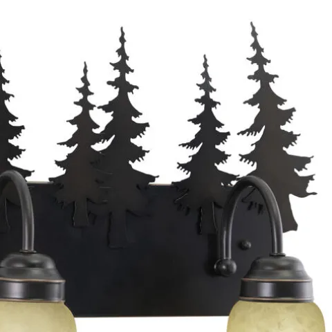 Cheap Patriot Lighting® Yosemite Burnished Bronze 2 Light Vanity Light