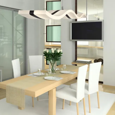 Cheapest Patriot Lighting® Hightide Black Integrated Led Island Light