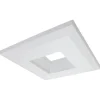 Cheapest Patriot Lighting® 5″ & 6″ Recessed White Baffle Square Trim For Downlight