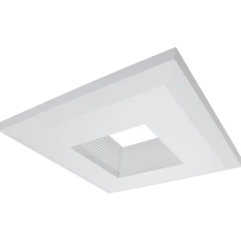 Cheapest Patriot Lighting® 5″ & 6″ Recessed White Baffle Square Trim For Downlight
