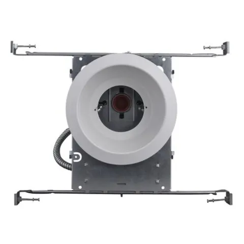 Cheapest Patriot Lighting® 6″ New Construction Airtight Recessed Light Housing With Baffle Trim – 4 Pack