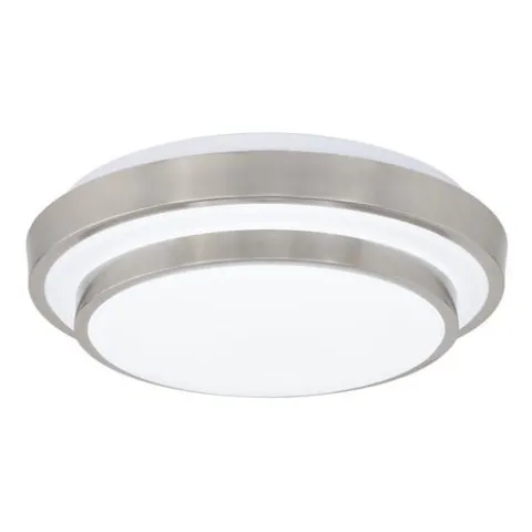 Cheapest Patriot Lighting® Helos Satin Nickel Led Flush Mount Ceiling Light