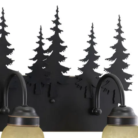 Cheapest Patriot Lighting® Yosemite Burnished Bronze 3 Light Vanity Light