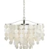 Cheapest Patriot Lighting® Elsa Satin Nickel 3-Light Pendant