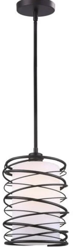 Cheapest Patriot Lighting® Marco 8″ Oil-Rubbed Bronze Transitional 1-Light Pendant