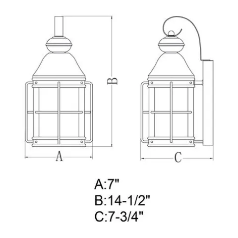 Cheapest Patriot Lighting® Revered Oil-Rubbed Bronze Outdoor Wall Light