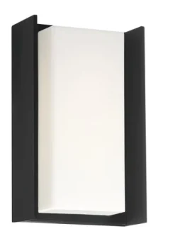 Cheapest Patriot Lighting® Amari Black Led Outdoor Wall Light