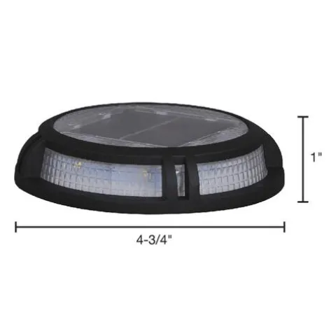 Cheapest Patriot Lighting® Solar Integrated Led Derma Deck/Stairs Landscape Light