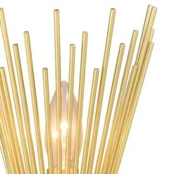 Cheapest Patriot Lighting® Nikko Gold Wall Light