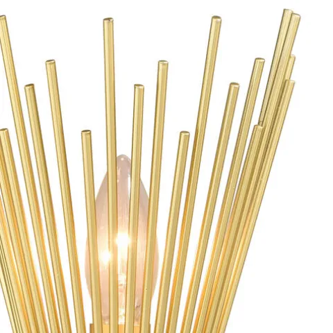 Cheapest Patriot Lighting® Nikko Gold Wall Light