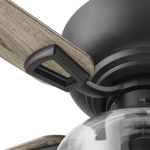Cheapest Patriot Lighting™ Anahy 44″ Matte Black Indoor Led Ceiling Fan