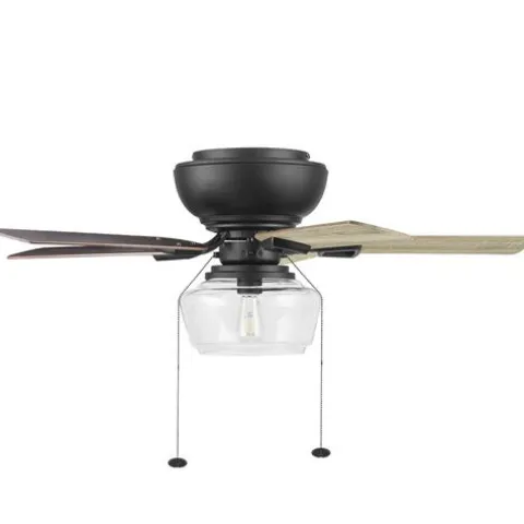 Cheapest Patriot Lighting™ Anahy 44″ Matte Black Indoor Led Ceiling Fan