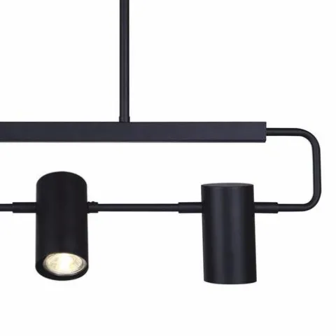 Cheapest Patriot Lighting® Traza Matte Black 4-Light Island Light