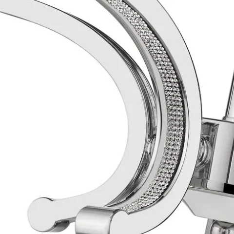 Cheapest Patriot Lighting® Elegant Home Erida Chrome 5-Light Chandelier
