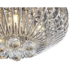 Cheapest Patriot Lighting® Mio Crystal 5-Light Flush Mount Ceiling Light